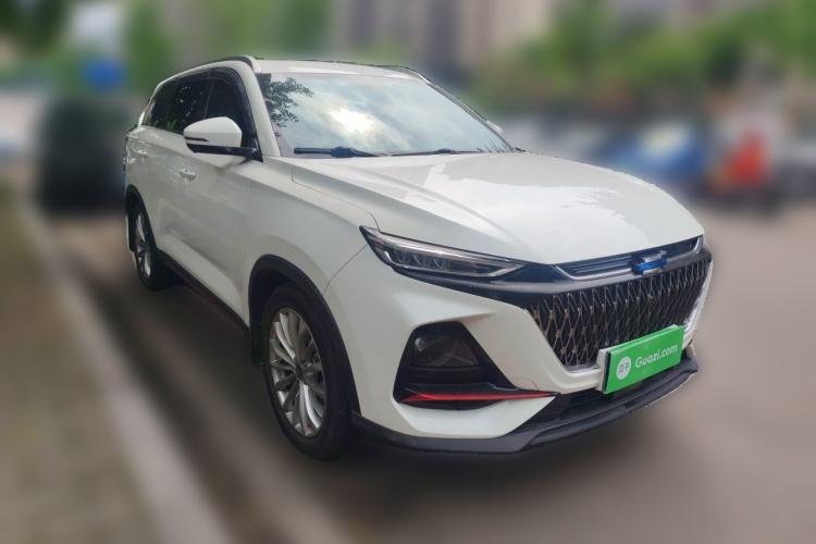 Used CHANGAN OSHAN X7 PLUS 2022 1.5T Blue Whale Edition Automatic Smart Luxury 7-Seater Front Right 45 Deg