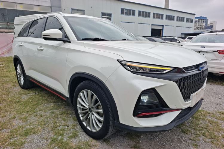 Used CHANGAN OSHAN X7 PLUS 2022 1.5T Blue Whale Edition Automatic Geeker Flagship Model Front Right 45 Deg