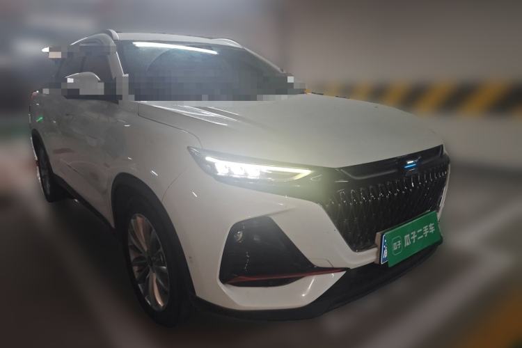 Used CHANGAN OSHAN X7 PLUS 2022 1.5T Blue Whale Edition Automatic Geeker Navigation Model Front Right 45 Deg