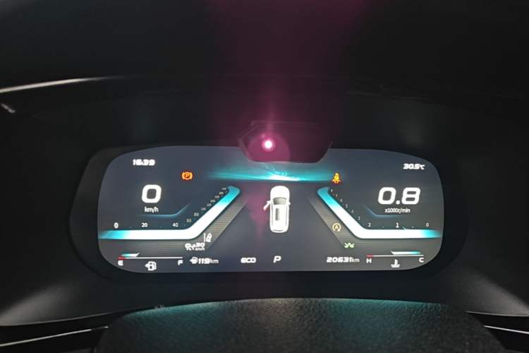 Used CHANGAN OSHAN X7 PLUS 2022 1.5T Blue Whale Edition Automatic Geeker Navigation Model Instrument Cluster