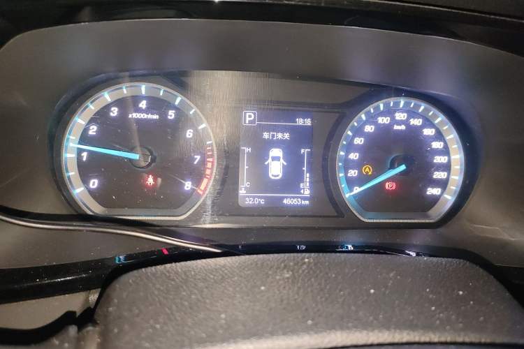 Used CHANGAN OSHAN X7 PLUS 2022 1.5T Blue Whale Edition Automatic Luxury Version Instrument Cluster