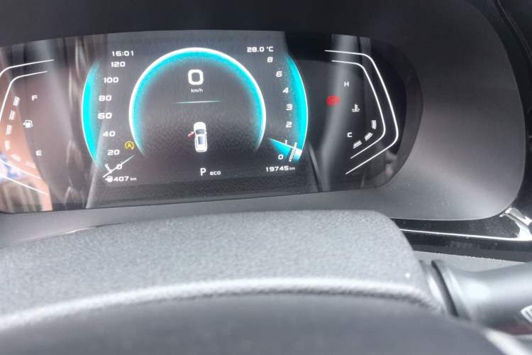 Used CHANGAN OSHAN X7 PLUS 2022 1.5T Blue Whale Edition Automatic Prestige Version Odometer Close Up