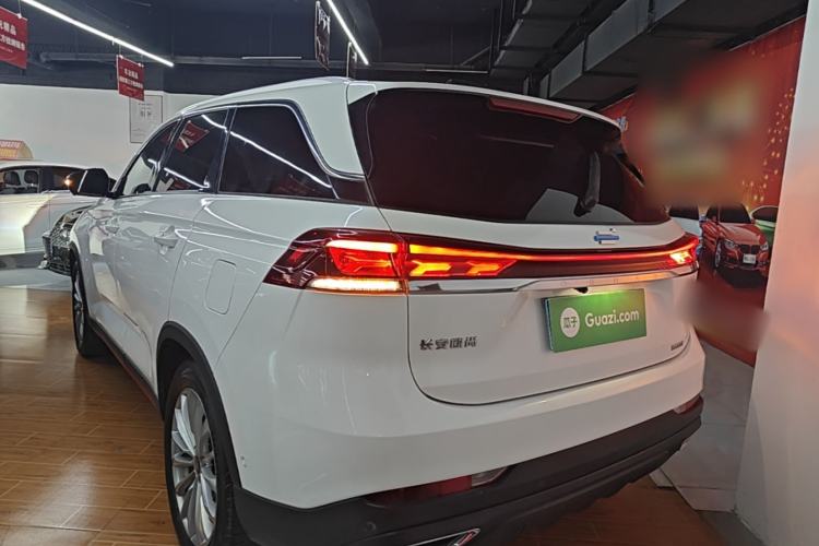 Used CHANGAN OSHAN X7 PLUS 2022 1.5T Blue Whale Edition Automatic Geeker Navigation Model Rear Left 45 Deg