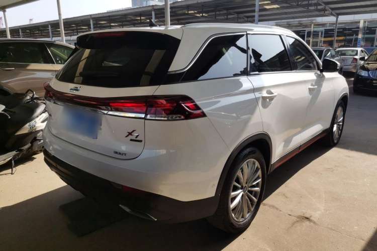 Used CHANGAN OSHAN X7 PLUS 2022 1.5T Blue Whale Edition Automatic Geeker Navigation Model Rear Right 45 Deg