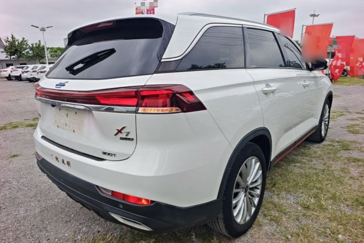 Used CHANGAN OSHAN X7 PLUS 2022 1.5T Blue Whale Edition Automatic Geeker Flagship Model Rear Right 45 Deg