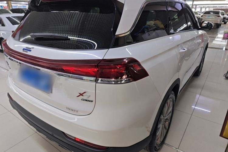 Used CHANGAN OSHAN X7 PLUS 2022 1.5T Blue Whale Edition Automatic Geeker Navigation Model Rear Right 45 Deg