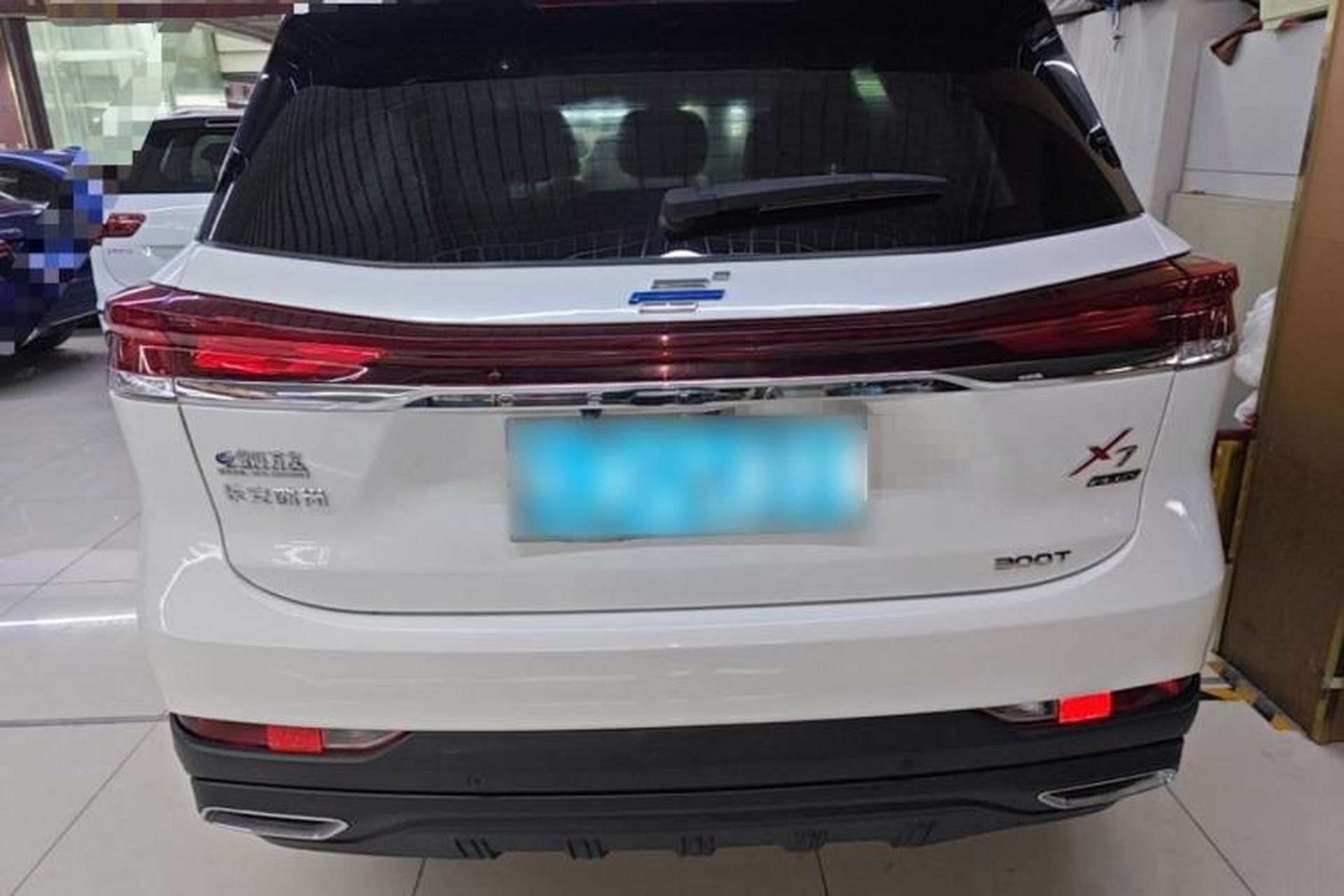 Used CHANGAN OSHAN X7 PLUS 2022 1.5T Blue Whale Edition Automatic Geeker Navigation Model Rear