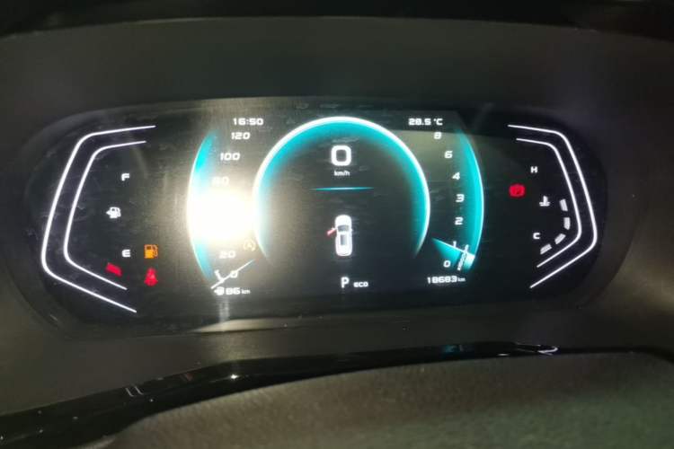 Used CHANGAN OSHAN X7 PLUS 2023 Enjoy Edition 1.5T Automatic Prestige Model Instrument Cluster