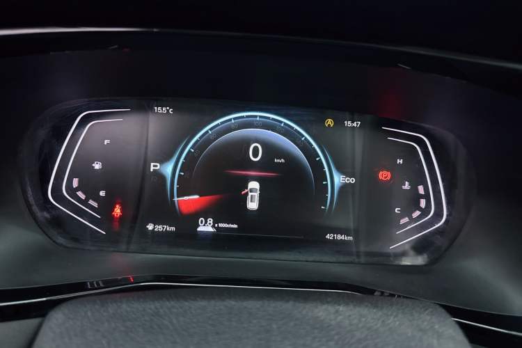 Used CHANGAN OSHAN X7 PLUS 2023 Enjoy Edition 1.5T Automatic Prestige Model Odometer Close Up