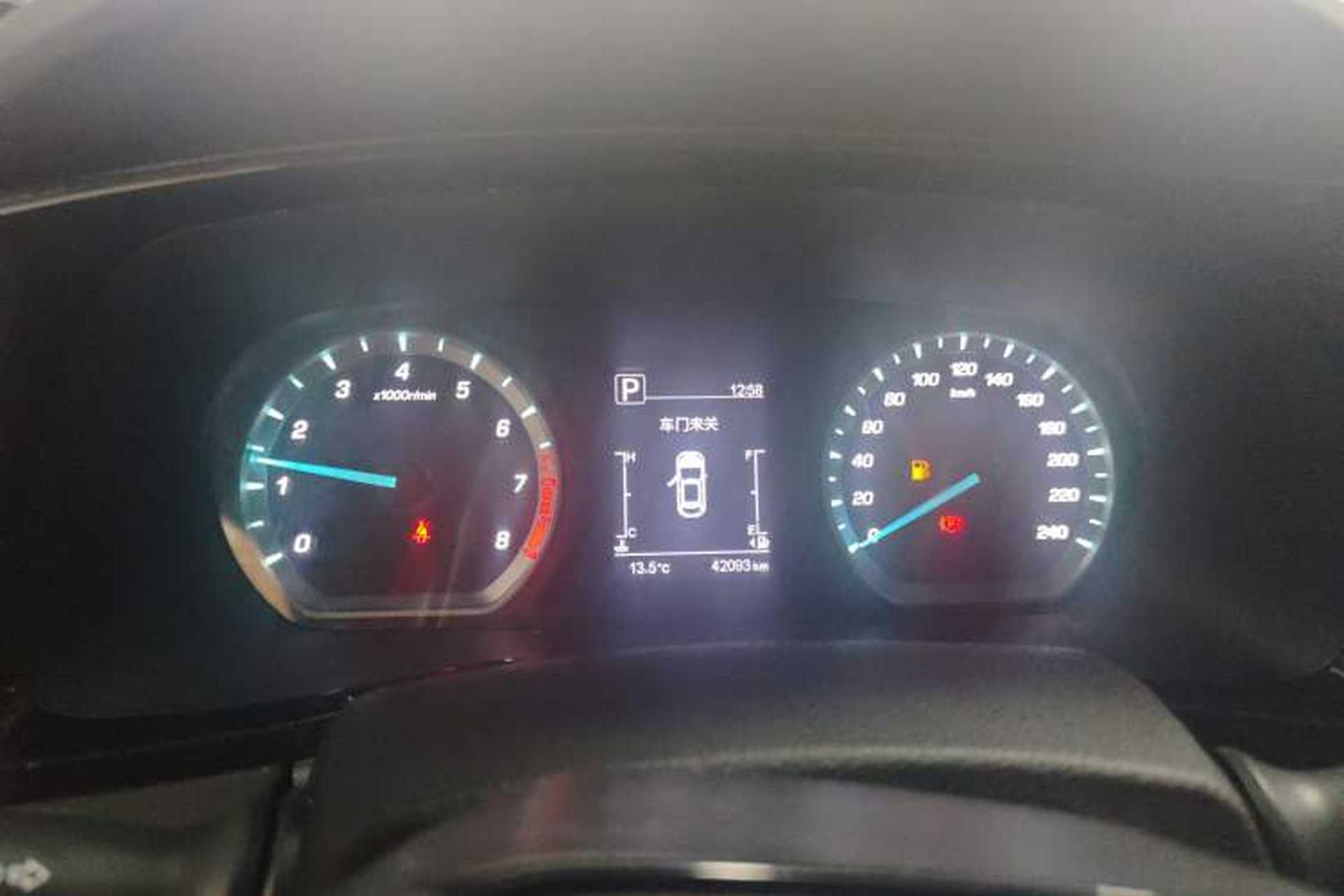 Used CHANGAN OSHAN X7 PLUS 2023 Enjoy Edition 1.5T Automatic Smart Edition 7-Seater Instrument Cluster