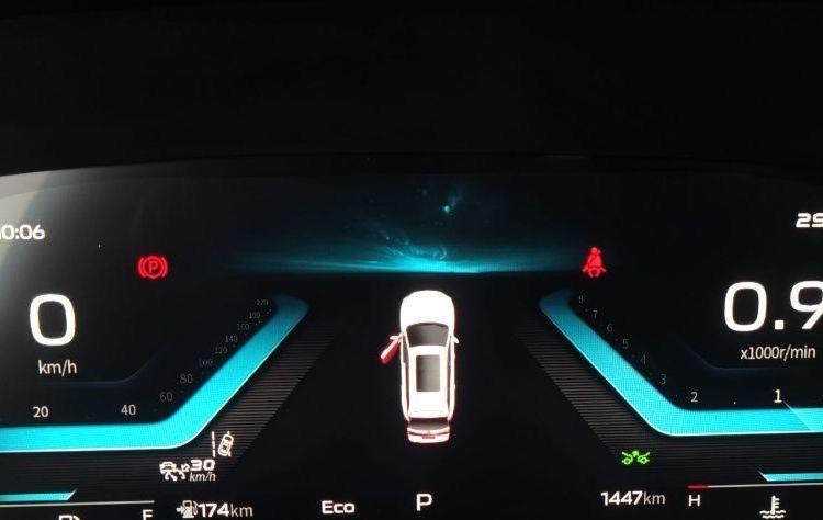 Used CHANGAN OSHAN X7 PLUS 2023 Enjoy Edition 1.5T Automatic Pilot Model 7 Seats Odometer Close Up