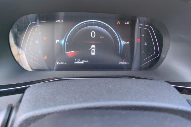 Used CHANGAN OSHAN X7 PLUS 2023 Enjoy Edition 1.5T Automatic Prestige Model Odometer Close Up