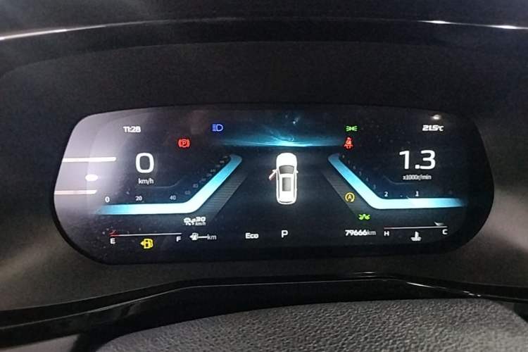 Used CHANGAN OSHAN X7 PLUS 2023 Enjoy Edition 1.5T Automatic Pilot Model 7 Seats Instrument Cluster