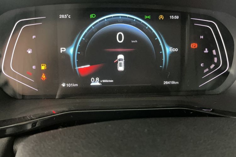 Used CHANGAN OSHAN X7 PLUS 2023 Enjoy Edition 1.5T Automatic Prestige Model Odometer Close Up