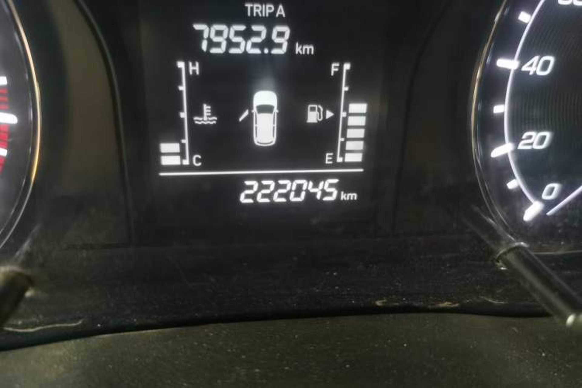 Used CHANGAN OSHAN X70A 2018 1.5L Manual Comfort Model Odometer Close Up