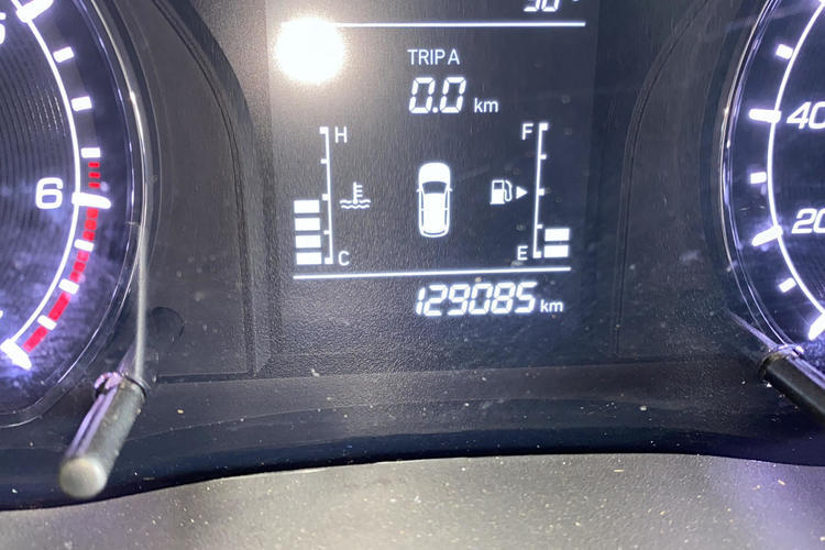 Used CHANGAN OSHAN X70A 2018 1.5L Manual Comfort Model Odometer Close Up