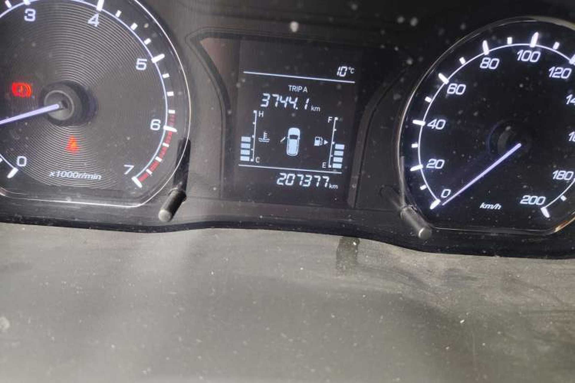 Used CHANGAN OSHAN X70A 2018 1.5L Manual Standard Edition Odometer Close Up