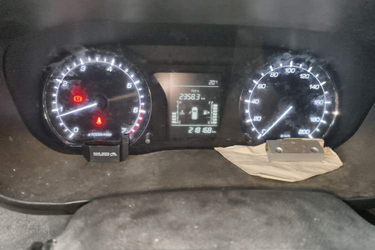 Used CHANGAN OSHAN X70A 2018 1.5L Manual Standard Edition Odometer Close Up