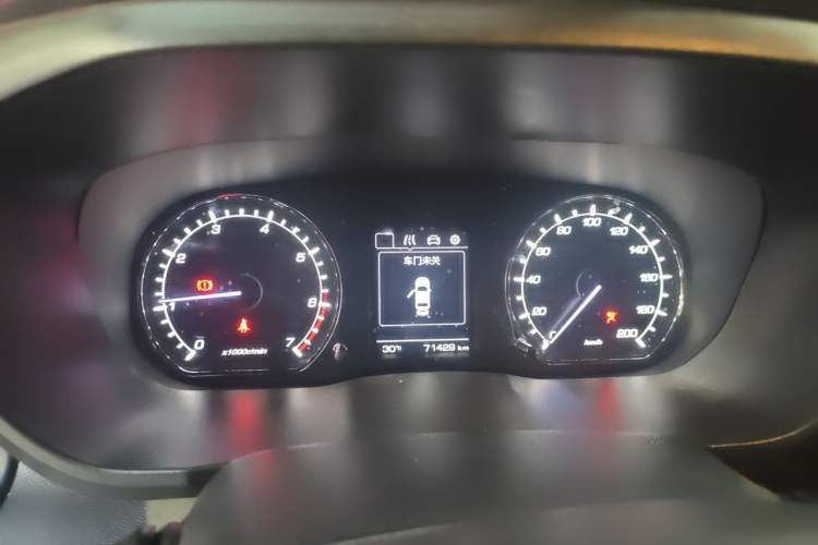 Used CHANGAN OSHAN X70A 2018 1.5L Manual Luxury Model Instrument Cluster
