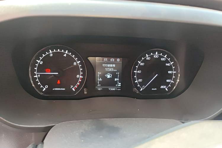 Used CHANGAN OSHAN X70A 2018 1.5L Manual Luxury Model Instrument Cluster