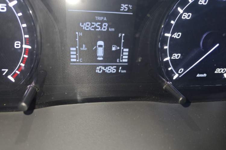 Used CHANGAN OSHAN X70A 2018 1.5L Manual Elite Version Odometer Close Up