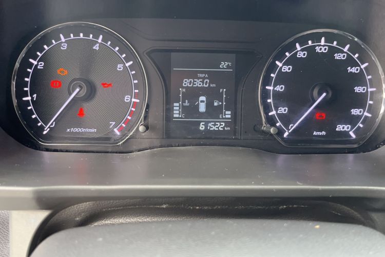 Used CHANGAN OSHAN X70A 2018 1.5L Manual Elite Version Odometer Close Up