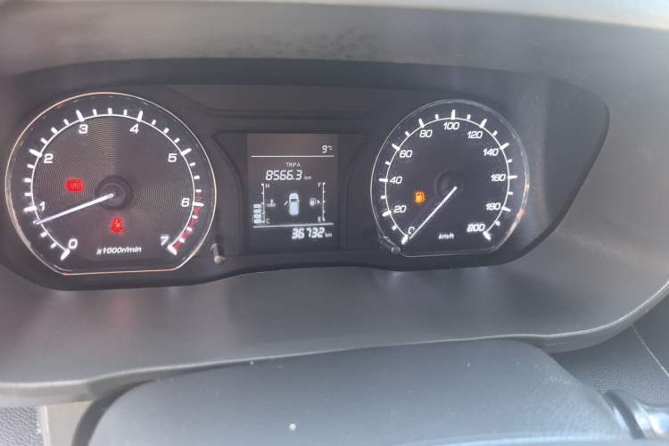 Used CHANGAN OSHAN X70A 2018 1.5L Manual Comfort Model Odometer Close Up