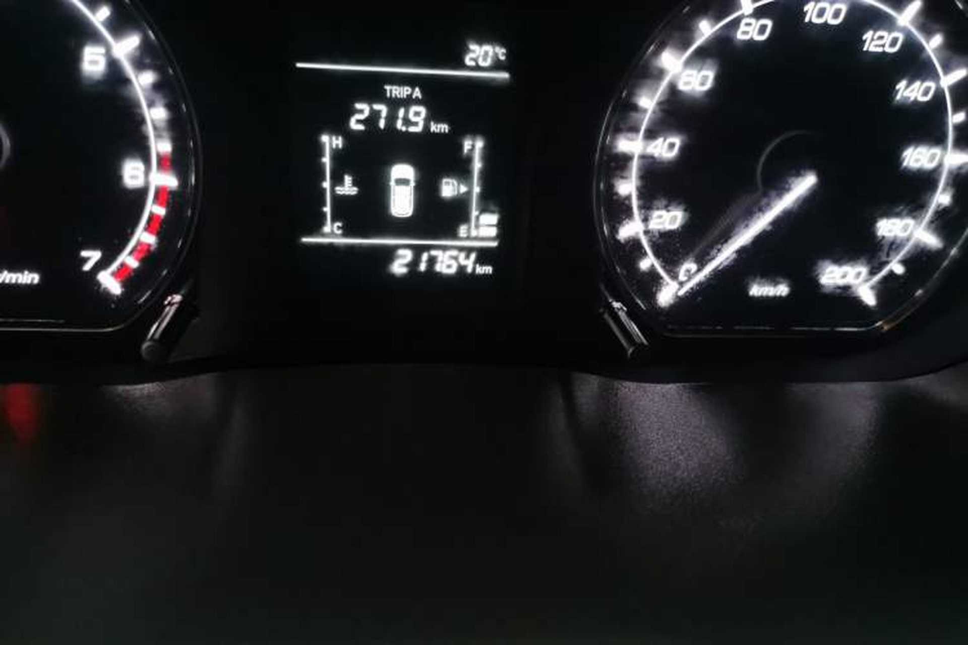 Used CHANGAN OSHAN X70A 2018 1.5L Manual Base Version Odometer Close Up