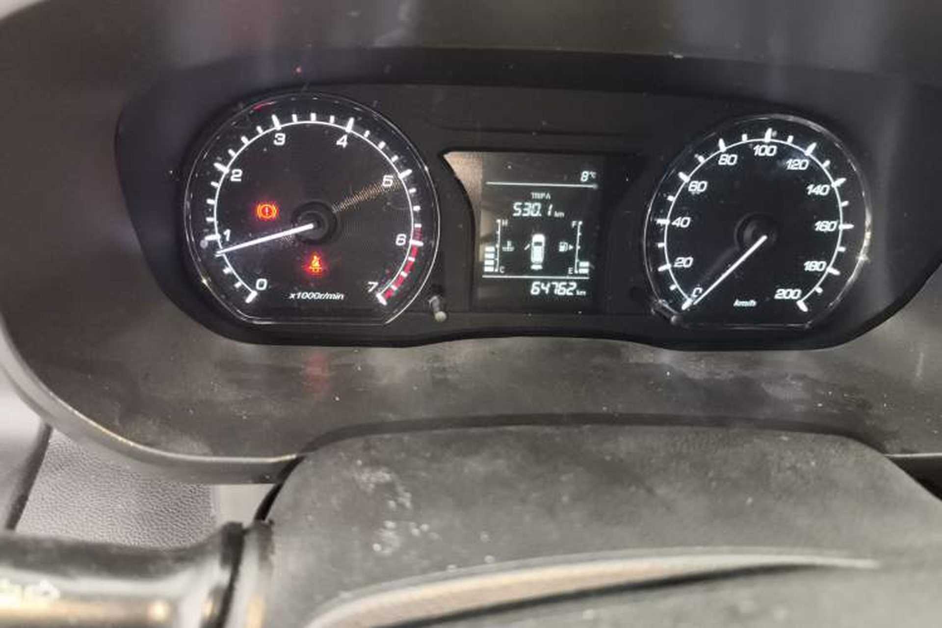 Used CHANGAN OSHAN X70A 2018 1.5L Manual Standard Edition Odometer Close Up