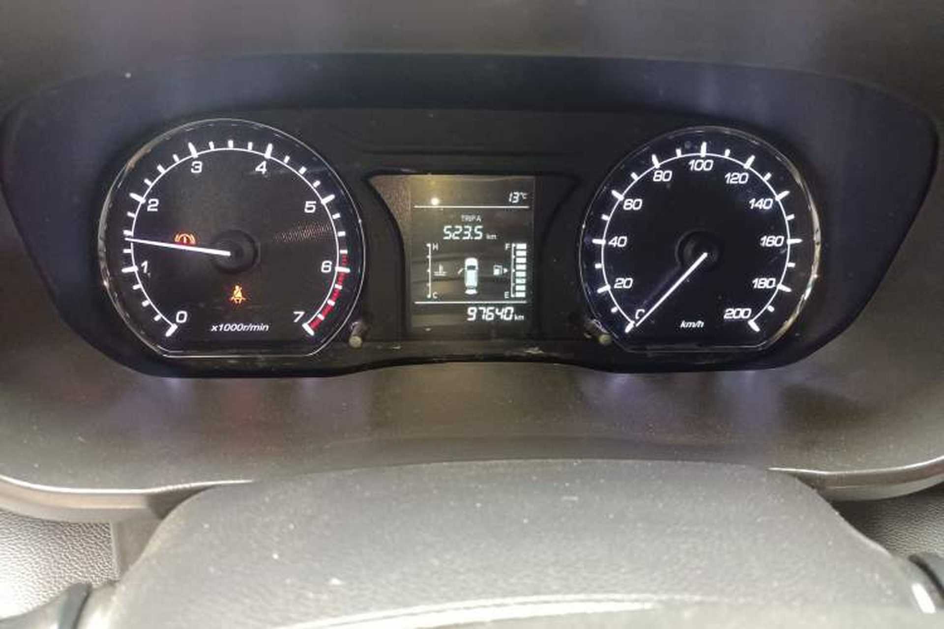 Used CHANGAN OSHAN X70A 2018 1.5L Manual Standard Edition Odometer Close Up