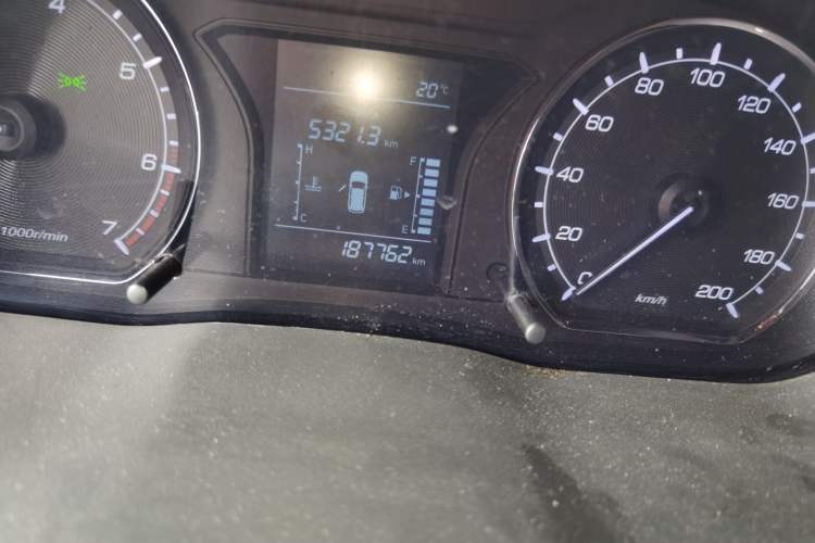 Used CHANGAN OSHAN X70A 2018 1.5L Manual Elite Version Odometer Close Up