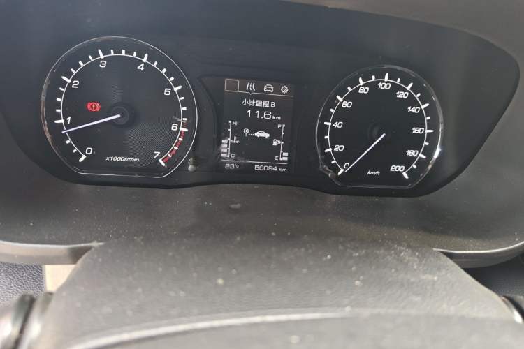 Used CHANGAN OSHAN X70A 2018 1.5L Manual Luxury Model Odometer Close Up