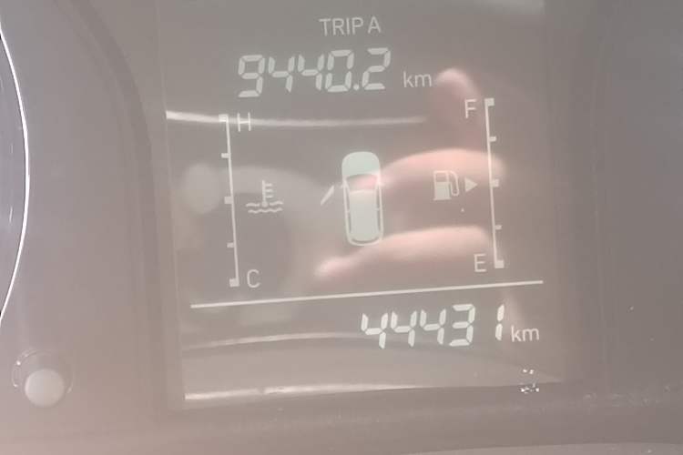 Used CHANGAN OSHAN X70A 2019 1.5L Manual Classic Model China VI Standard Odometer Close Up