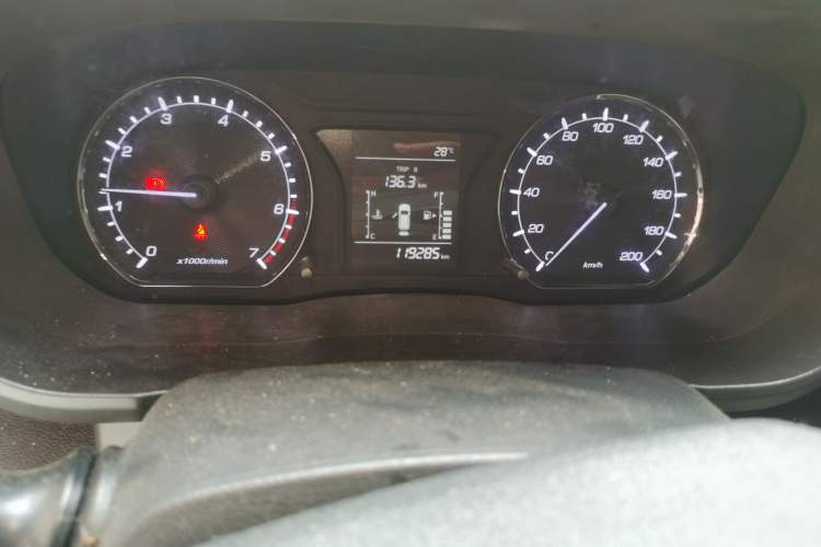 Used CHANGAN OSHAN X70A 2019 1.5L Manual Basic Version China VI Standard Odometer Close Up