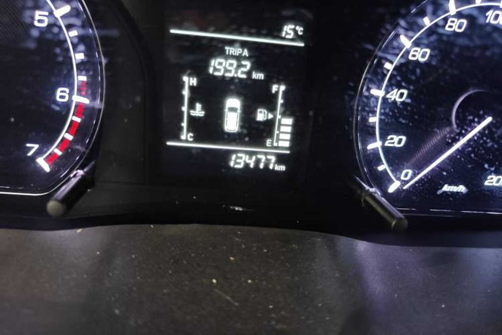 Used CHANGAN OSHAN X70A 2019 1.5L Manual Standard Version China VI Odometer Close Up