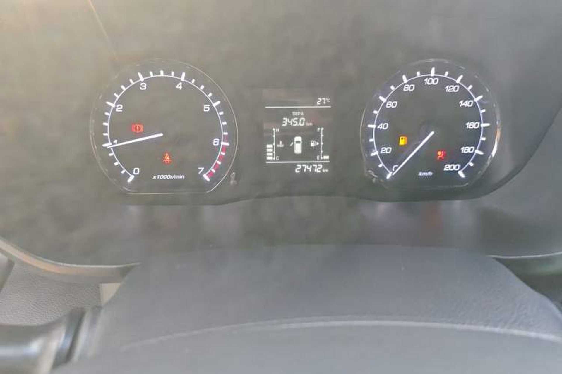 Used CHANGAN OSHAN X70A 2019 1.5L Manual Standard Version China VI Odometer Close Up