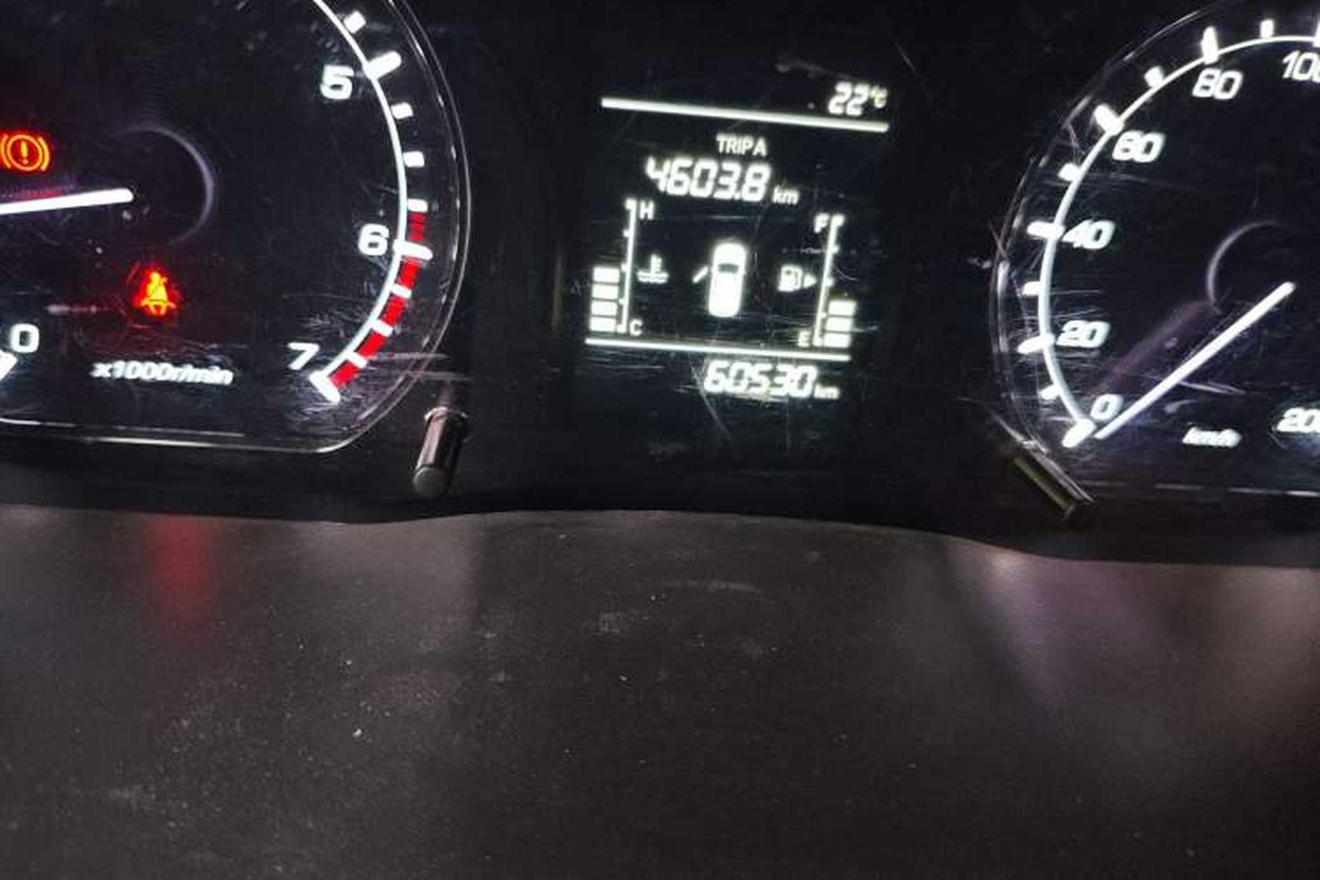 Used CHANGAN OSHAN X70A 2019 1.5L Manual Basic Version China VI Standard Odometer Close Up