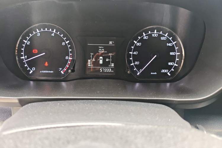 Used CHANGAN OSHAN X70A 2020 1.5L Manual Base Version Odometer Close Up