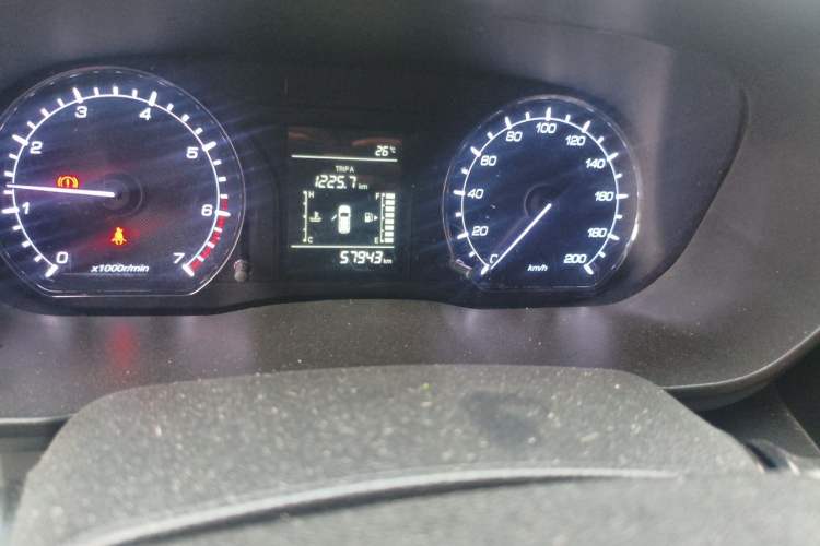 Used CHANGAN OSHAN X70A 2020 1.5L Manual Base Version Odometer Close Up