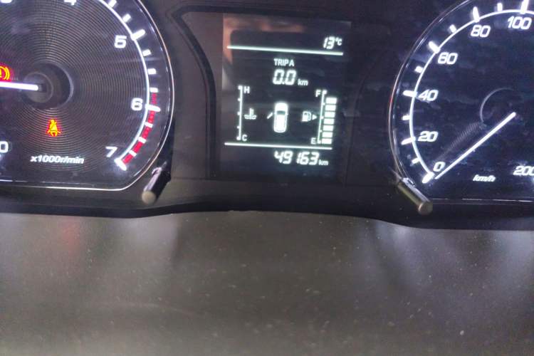 Used CHANGAN OSHAN X70A 2020 1.5L Manual Base Version Odometer Close Up