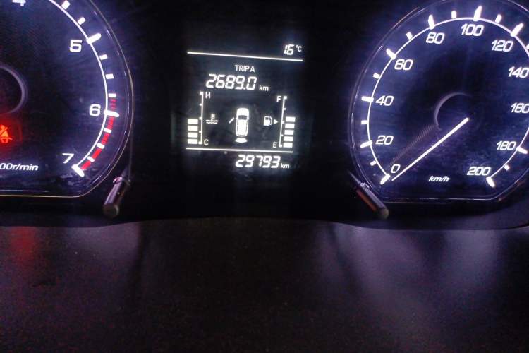 Used CHANGAN OSHAN X70A 2020 1.5L Manual Elite Version Odometer Close Up