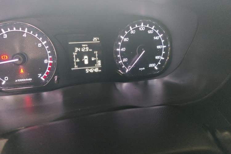 Used CHANGAN OSHAN X70A 2020 1.5L Manual Standard Edition Odometer Close Up
