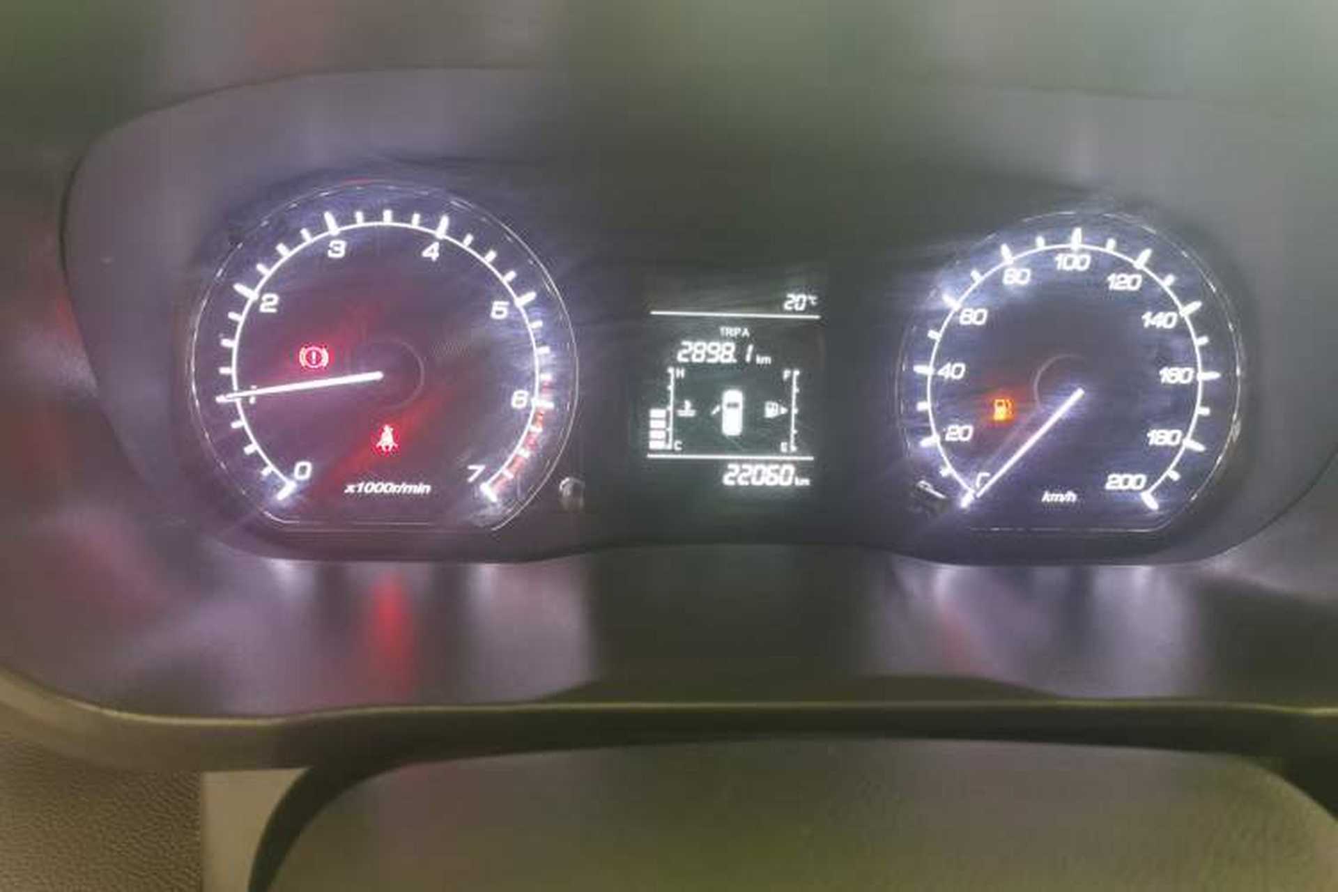Used CHANGAN OSHAN X70A 2020 1.5L Manual Base Version Odometer Close Up