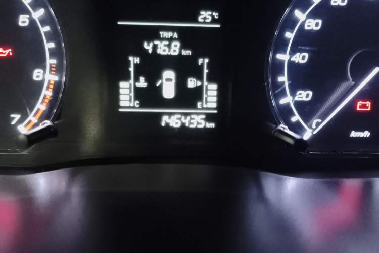 Used CHANGAN OSHAN X70A 2022 1.5L Manual Base Version Odometer Close Up