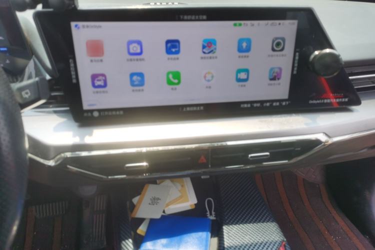 Used CHANGAN OSHAN Z6 2022 Blue Whale 1.5T DCT Luxury Model Audio And AC Panel