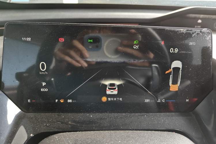 Used CHANGAN OSHAN Z6 2022 Blue Whale 1.5T DCT Smart Edition Instrument Cluster