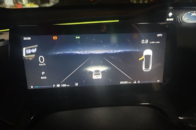 Used CHANGAN OSHAN Z6 2022 Blue Whale 1.5T DCT Smart Navigation Model Instrument Cluster