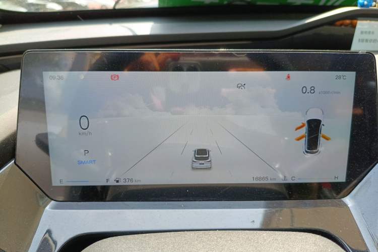 Used CHANGAN OSHAN Z6 2022 Blue Whale 1.5T DCT Smart Enjoyment Model Instrument Cluster