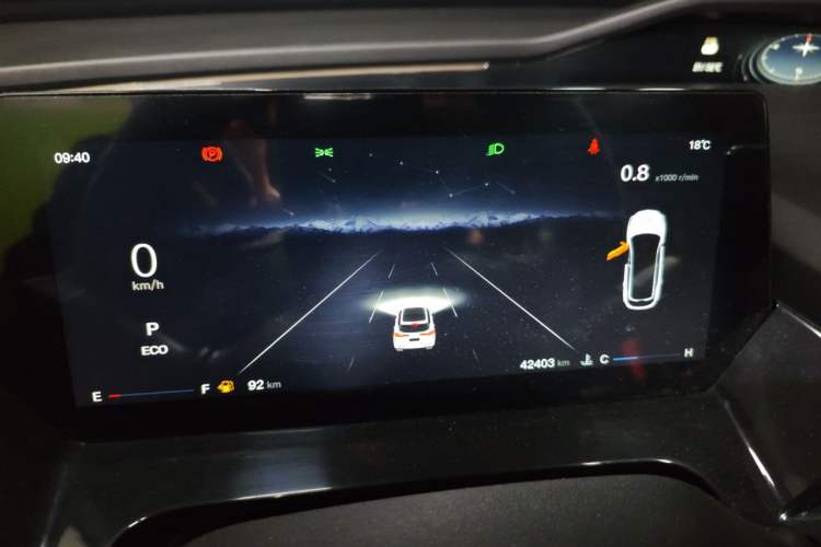 Used CHANGAN OSHAN Z6 2022 Blue Whale 1.5T DCT Smart Edition Urban Version Instrument Cluster