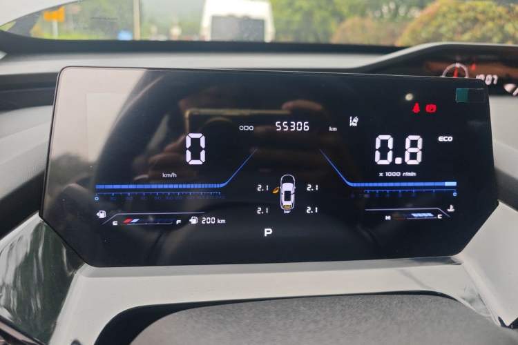 Used CHANGAN OSHAN Z6 2022 Blue Whale 1.5T DCT Luxury Model Instrument Cluster